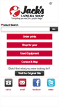 Mobile Screenshot of jackscamera.com